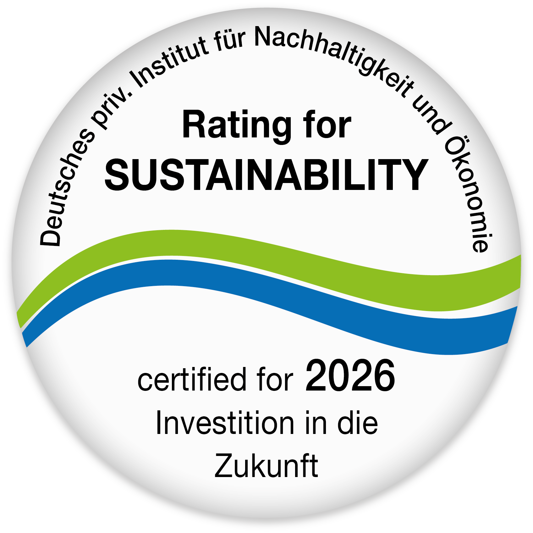 Medaille Rating for SUSTAINABILITY
