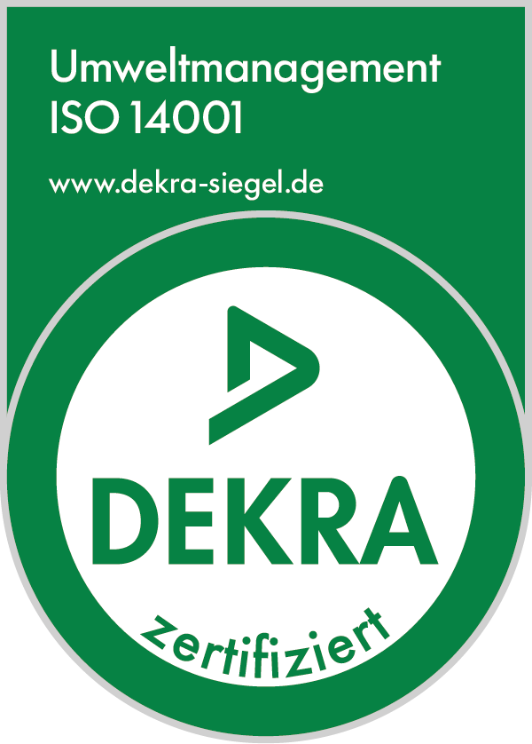 DEKRA Siegel Umweltmanagement ISO 14001