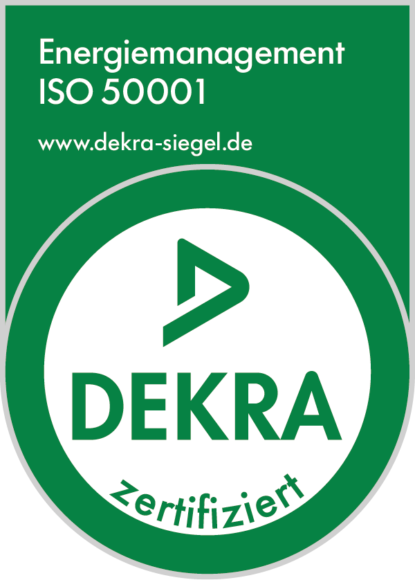 DEKRA Siegel Energiemanagement ISO 50001