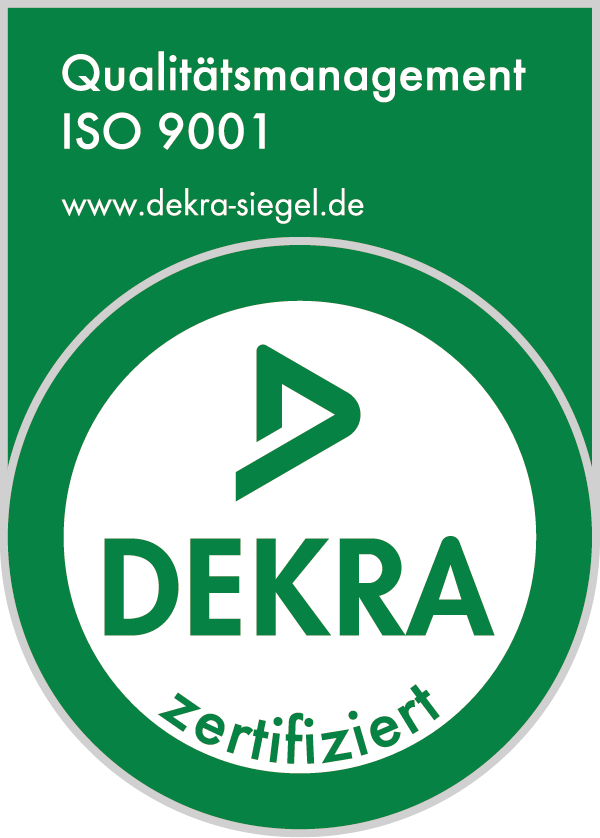 DEKRA Siegel Qualitätsmanagement ISO 9001